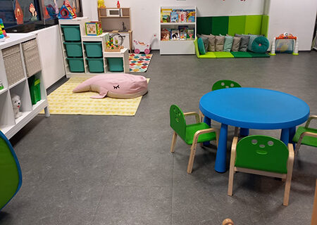 Kinderbetreuung Spielecke